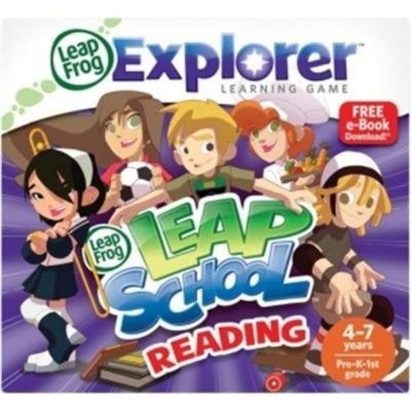 🎉HP LeapSchool Reading Learning Game LeapPad Tablets, LeapsterGS Explorer - Picture 2 of 11